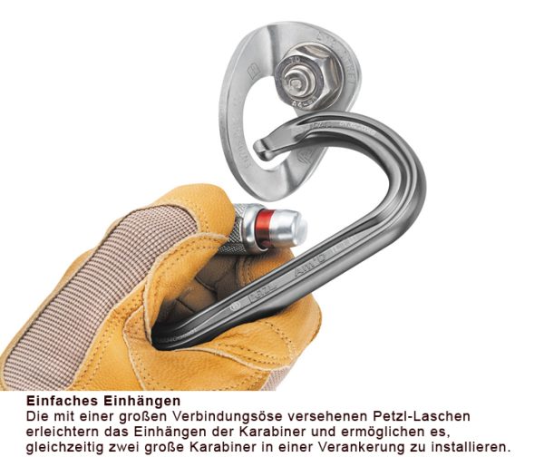 Petzl® Komplettanker COEUR BOLT STAINLESS