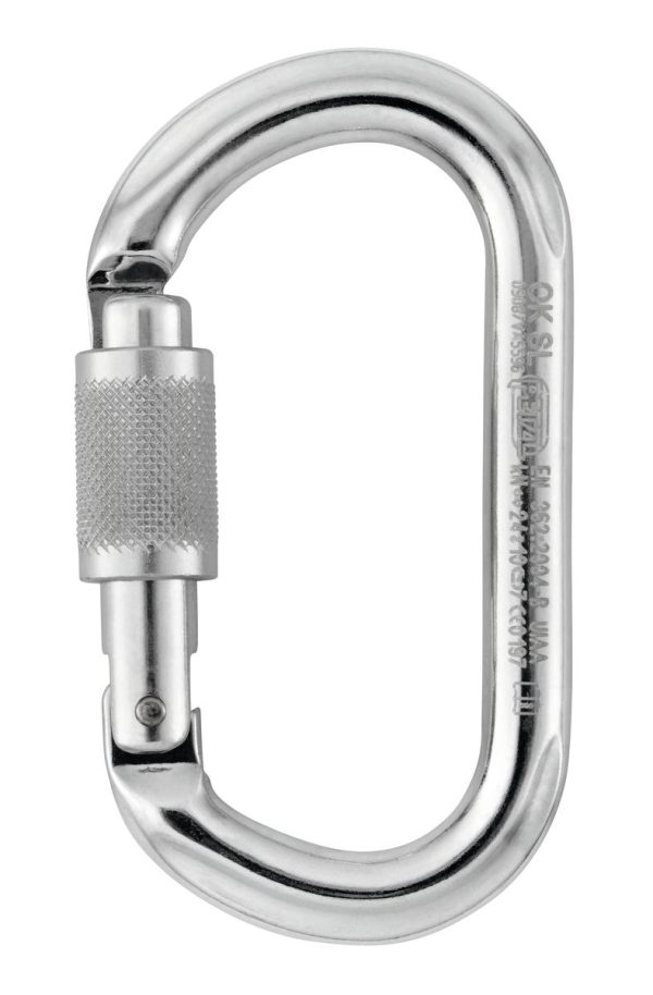 Petzl® Aluminiumkarabiner Helm Arbeitsschutz für Höhenarbeit