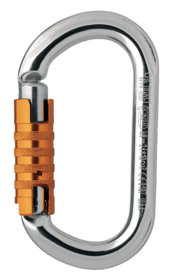 Petzl® Aluminiumkarabiner Helm Arbeitsschutz für Höhenarbeit