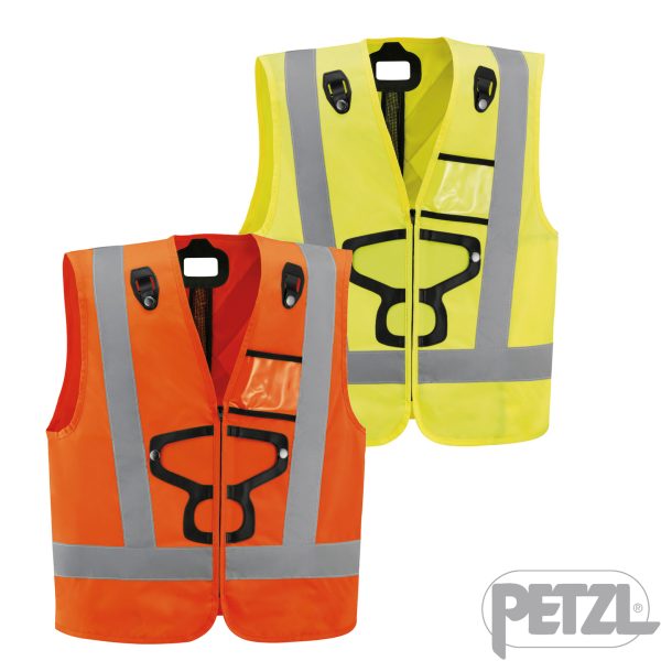 Petzl® HI-VIZ Weste für NEWTON-Gurte