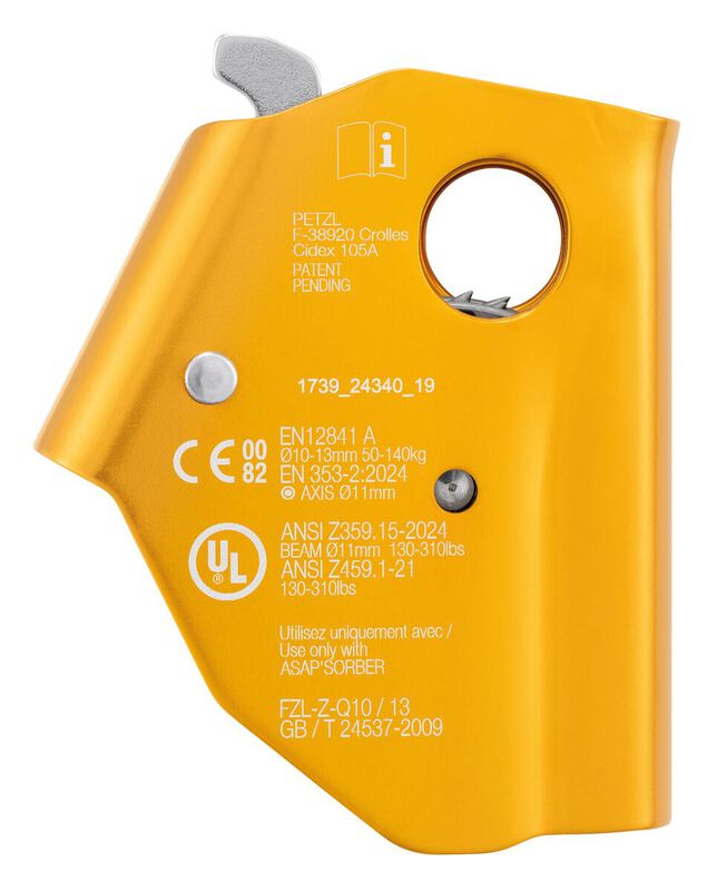 Petzl ASAP® | Mitlaufendes Auffanggerät, 190 g – Bild 3