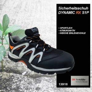 DYNAMIC RX S1P Sicherheitsschuh – Sportlich, leicht & rutschfest mit Alukappe