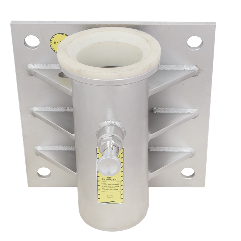 MultiSafeWay Wandhülse – EN 795 Typ A | Edelstahl 316