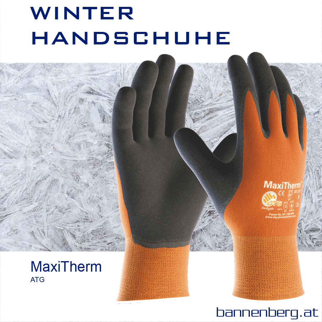 ATG MaxiTherm 30-201 – Winterhandschuh mit Grip & Kälteschutz