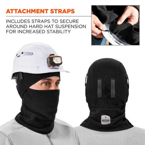 Balaclava Gesichtsmaske 2-teilig – Fleece-Kälteschutz für Arbeit & Outdoor – Bild 7
