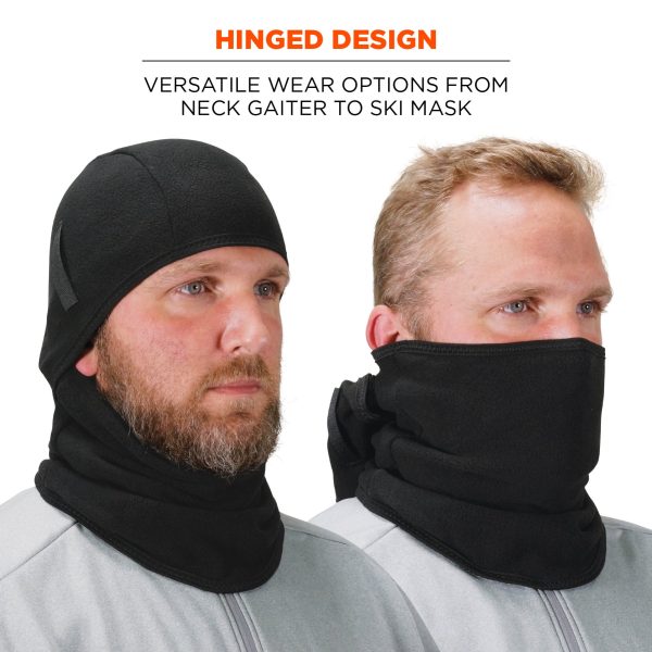 Balaclava Gesichtsmaske 2-teilig – Fleece-Kälteschutz für Arbeit & Outdoor – Bild 6