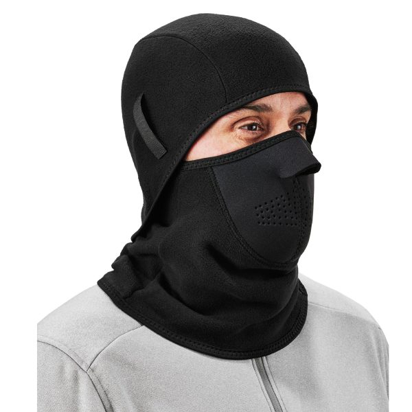 Balaclava Gesichtsmaske 2-teilig Fleece/Neopren – atmungsaktiver Kälteschutz