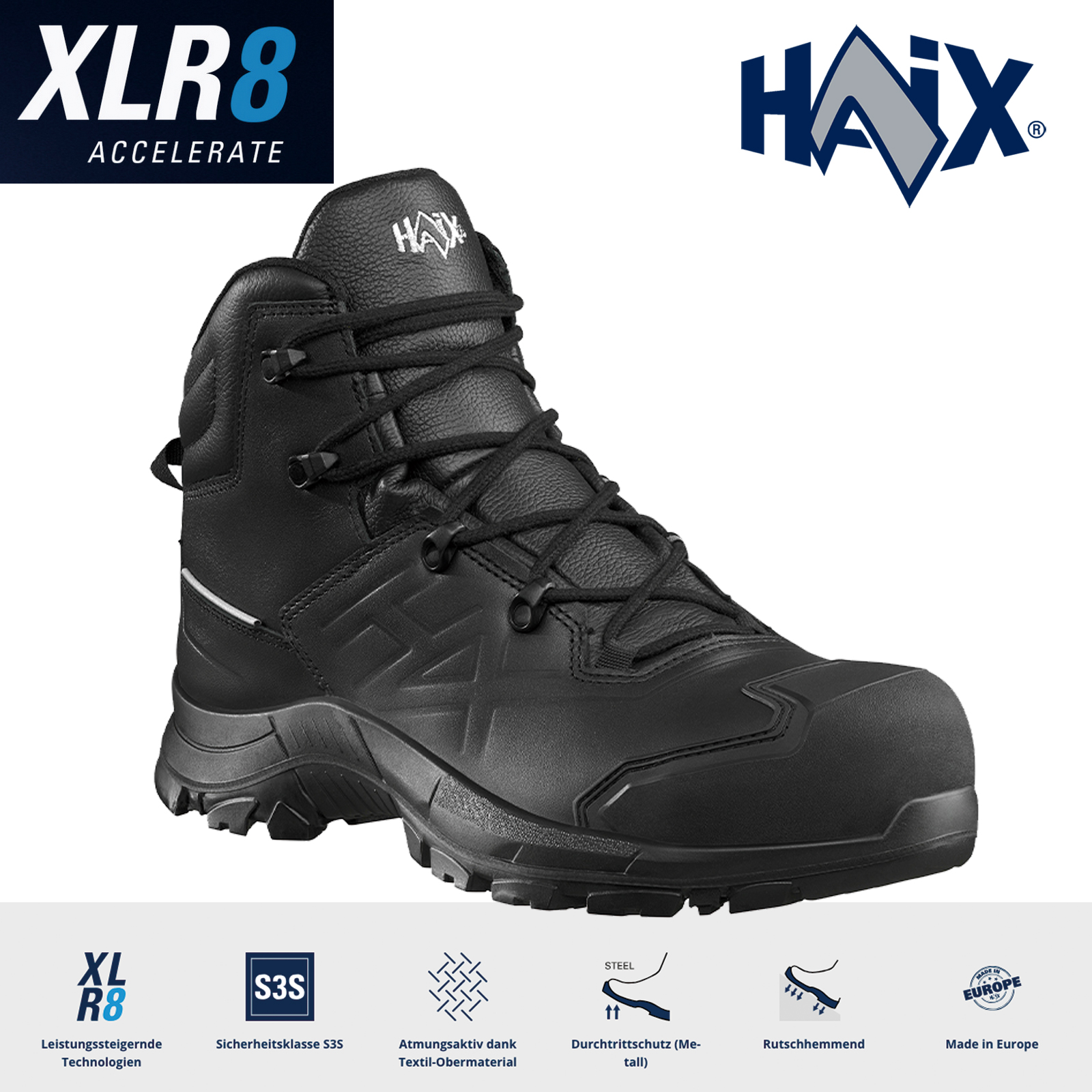 BLACK EAGLE Safety 610 | LTR, T | S3S Textil-Innenfutter