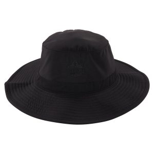 Performance Cooling Hut Schwarz | Kühlender Sonnenhut mit UV-Schutz UPF 50+